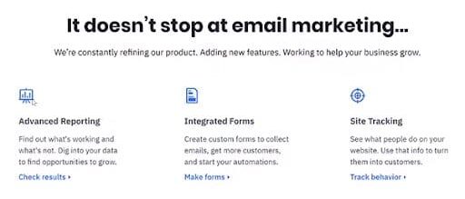 AC reporting features